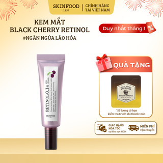  Kem Dưỡng Mắt Skinfood Ngăn Ngừa Lão Hóa Da Sớm Và Cải Thiện Độ Đàn Hồi Da Black Cherry Retinol 0.1% 30ml 