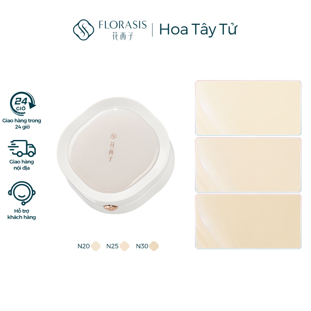 【KOL Livestream】Florasis Phấn Nước Cân Bằng Chiết Xuất Hoa Sen Ngọc Dung