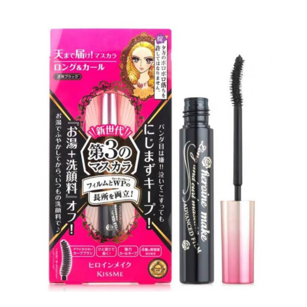 Mascara Kissme Heroine Make Long & Curl Advanced Film 6g