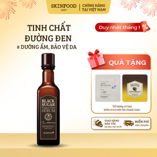  Tinh Chất Đường Đen SKINFOOD Dưỡng Ẩm & Cải Thiện Kết Cấu Da Black Sugar First Serum 120ml 