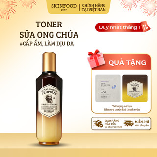  Nước Cân Bằng Cấp Ẩm Sữa Ong Chúa SKINFOOD Royal Honey Propolis Toner 160ml 