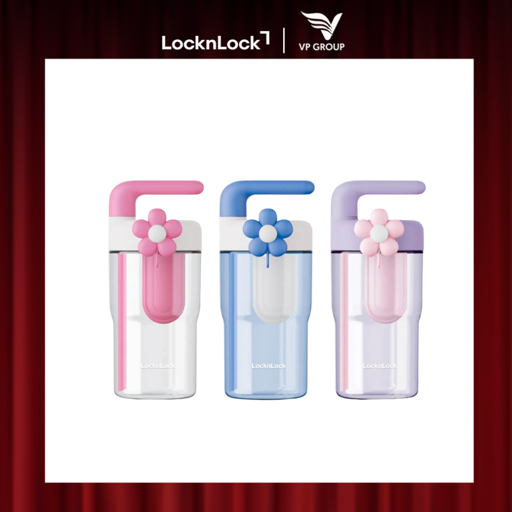 Bình nước LocknLock Handy Infuser Bottle 770ml 3 màu (hồng, xanh, tím) - ABF916