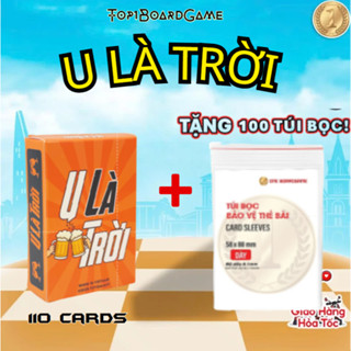    Tặng túi bọc   Bộ Bài U Là Trời 50 Lá  18+  Drinking Game Nâng Cấp Thử Thách Cùng Bạn Bè U Là Trời 