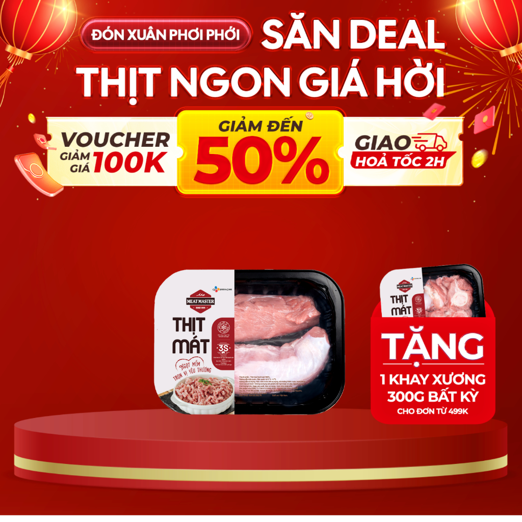 Thăn chuột heo Meat Master (400G) - Thịt heo tươi