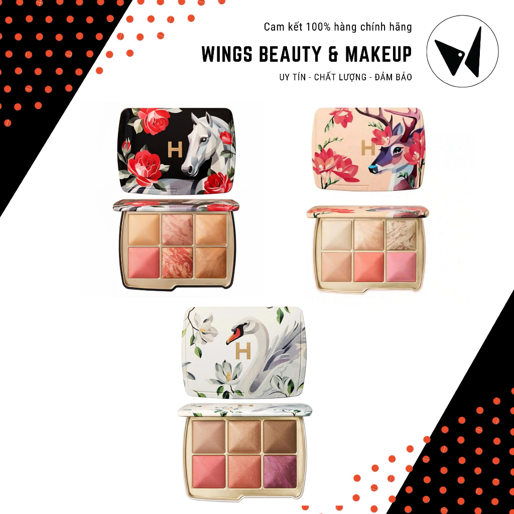 HOURGLASS - Bảng Highlight 6 ô Ambient Lighting Edit Unlocked