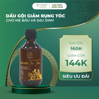  Dầu gội thảo dược cho mẹ bầu sau sinh Home Care giảm rụng tóc bết tóc siêu mềm mượt 300ml 
