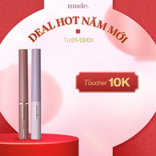  Combo Mascara Chuốt Mi Dài Dày & Mascara Mày Siêu Mảnh mude Inspire Skinny 