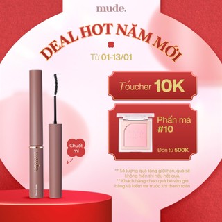 Mascara Chuốt Cong Dài Dày Mi Tự Nhiên mude Inspire Skinny Curling Mascara  3ml  
