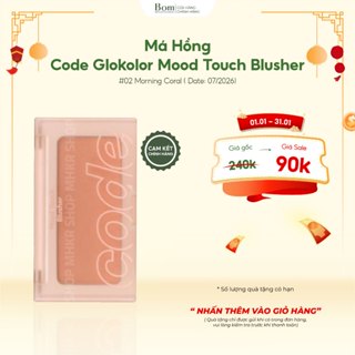  Phấn Má Hồng Code Glokolor Mood Touch Blusher 