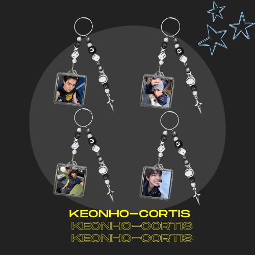 Móc khoá / Keyring Keonho -건호 Cortis