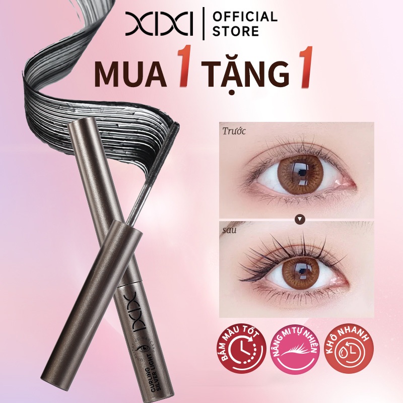 XIXI Mascara Dài & Cong – Không Lem – Tự Nhiên – Chuốt Tơi Sợi D817