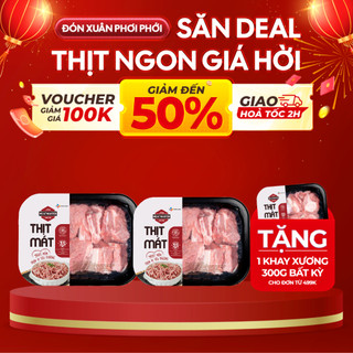 Combo 2 sườn già Meat Master (400gx2khay)
