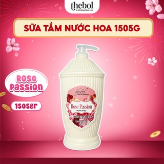  Sữa Tắm Nước Hoa THEBOL Hương Nước Hoa ROSE PASSION Nồng Nàn 1500gr 