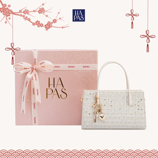   TWEED NO.2  Túi Xách Nữ Tweed La Muse Tag Vuông HAPAS - Túi Xách Đi Chơi Thanh Lịch 