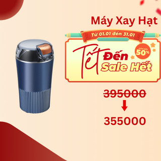  Máy Xay Hạt Khô Cầm Tay Đa Năng Công Suất Lớn 300W Siêu Mịn Xay Bột Ngũ Cốc Cafe Thảo Dược Các Loại Hạt Lưỡi Inox 4 Cánh 