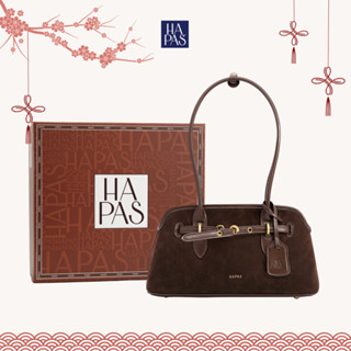   BST BROWNIE  Túi Xách Tay Đeo Vai Đai Móc Brownie Size 29 - Túi Xách Nữ Da Lộn Cao Cấp HAPAS 