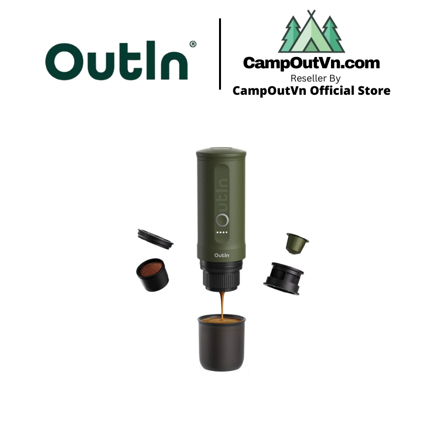 Máy Pha Cà Phê OutIn Nano Portable Espresso Machine du lịch cắm trại campoutvn A752