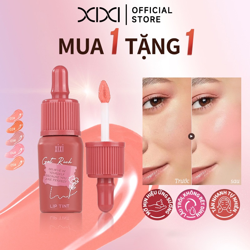 XIXI Má Hồng Dạng Kem – Lên Màu Tự Nhiên, Mịn Mượt Không Khô Da D514