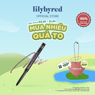   NEW YEAR 1.1  Chì Kẻ Mắt Dạng Gel Siêu Mảnh Lâu Trôi LILYBYRED Starry Eyes Am9 to Pm9 Slim Gel Eyeliner 0. 