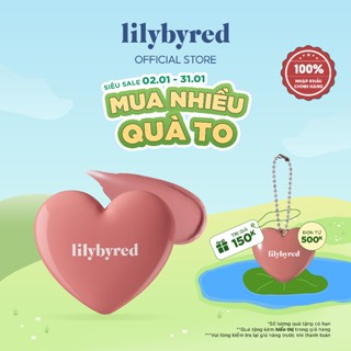   NEW YEAR 1.1  Má Hồng Dạng Kem LILYBYRED Luv Beam Cheek Balm 3.5g 