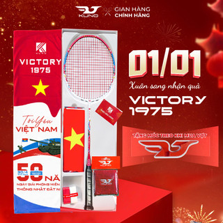  Vợt Cầu Lông KUNO Victory 1975 Carbon T800 Cao Cấp 4U Thiên Công Mạnh Mẽ Tặng Full Hộp Căng Sẵn Bản Kỉ Niệm Đặc Biệ 