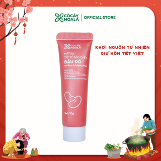  Mặt Nạ Tẩy Tế Bào Chết Đậu Đỏ Cỏ Cây Hoa Lá 10g Cấp Ẩm Dưỡng Da Sáng Mịn 