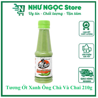 Tương Ớt Xanh Ông Chà Và Chai 210g