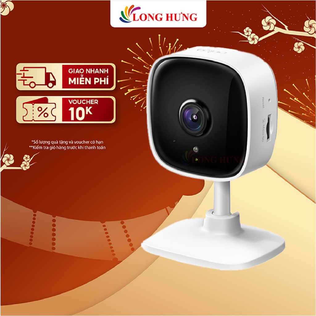 Camera trong nhà TP-Link Tapo Home Security Wifi 1080p C100 - Hàng chính hãng
