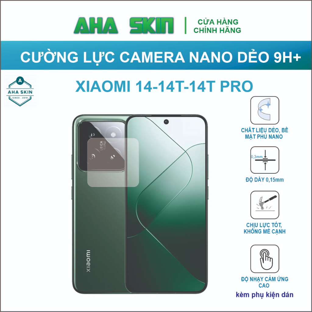 Cường lực camera Xiaomi Mi 14 Mi14T Mi 14T pro chống xước chống sứt mẻ