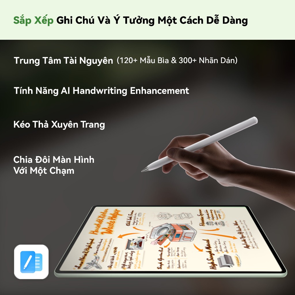Máy Tính Bảng HUAWEI MatePad 12 X 12+256GB| Hiệu Suất Như PC |Màn Hình PaperMatte 12 inch Siêu Rõ Nét | M-Pencil Pro | BigBuy360 - bigbuy360.vn