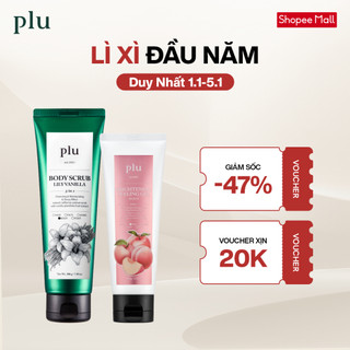   GIẢM 50%  COMBO plu Tẩy Tế Bào Chết Toàn Thân Hạt Óc Chó Sáng Da 200G + plu Gel Tẩy Da Chết Da Mặt Làm Sáng Da 100G 
