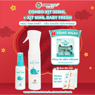  Combo 2 Xịt đa năng Baby Fresh khử khuẩn khử mùi phòng bệnh cho bé 300ml & 60ml - Joona Baby VN  Tặng khay ăn dặm  