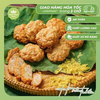 [HỎA TỐC HÀ NỘI] Chả cốm chay 500g | Thực phẩm chay cao cấp, chay đông lạnh | Tiệm Chay 2501