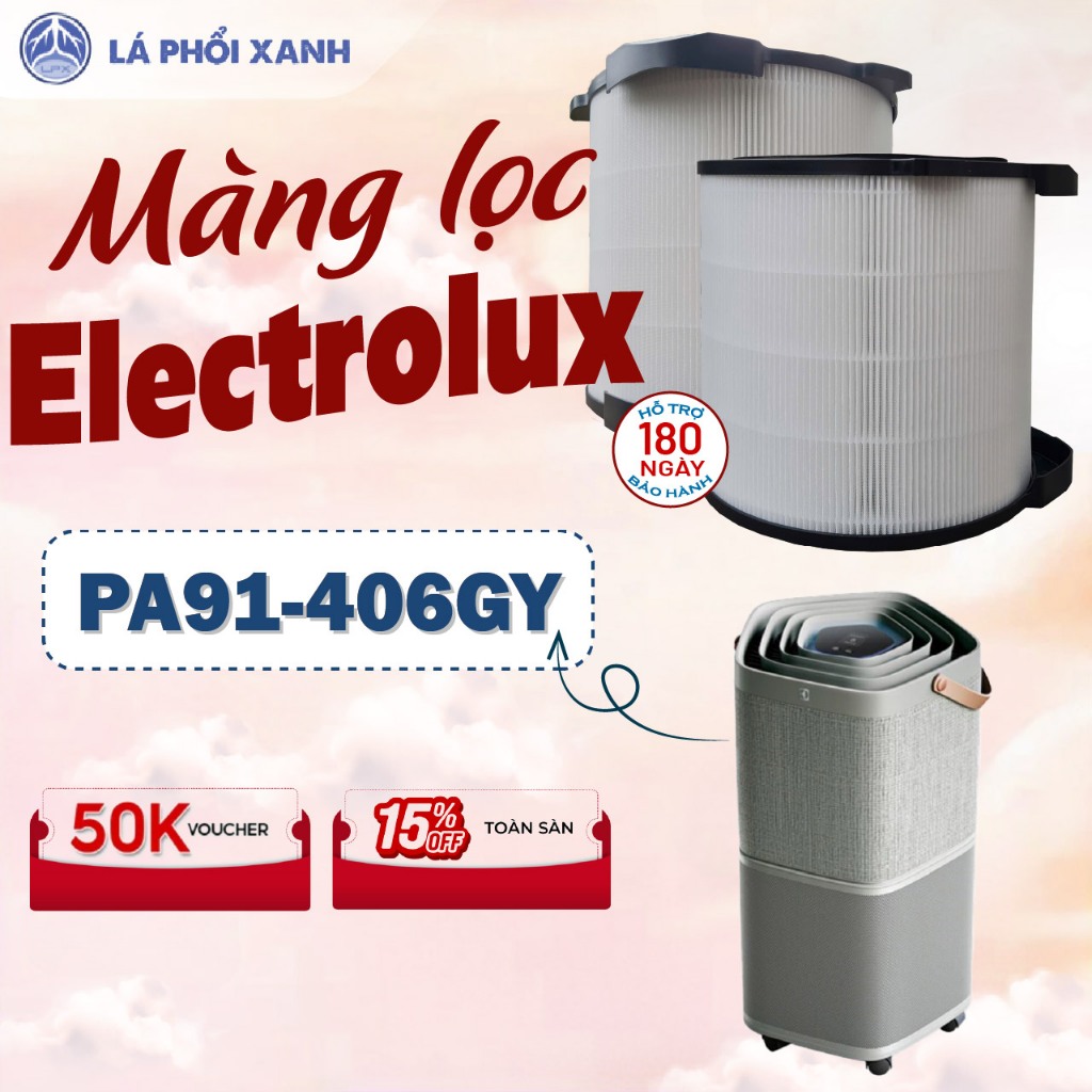 Màng lọc không khí Electrolux PA91-406GY - Lõi lọc không khí Electrolux PA91-406GY - Tấm lọc không k