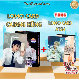 [ Tặng sticker ] Combo Hộp 33 Lá Hologram QUANG HÙNG - Bo Góc 2 Mặt (Có Chữ Ký)