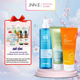  Sữa rửa mặt PrettySkin rau má Jeju Centela Multi Hydra B5 phục hồi da cấp ẩm làm sạch sâu da dầu mụn khô treatment Jnn2 