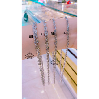  Phụ Kiện Dây Chuyền Xoắn Tròn Đồng Tiền 4Li ,5Li,6Li Đeo Cổ Sang Trọng Trang Sức Bạc Ý Xi Kim - Bạc Thuận Phát 