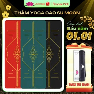  Thảm Tập Yoga Louis Yoga phiên bản Moon chống trơn trượt dày 4,5 mm tặng kèm túi đựng thảm 