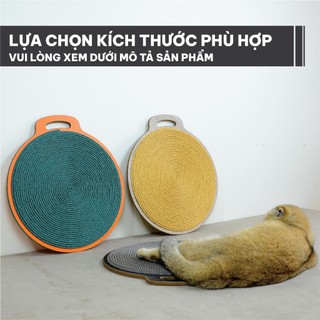 Bàn cào móng thừng siêu bền CATCA không rơi vụn đế gỗ chắc chắn chống trượt - BCM Quả tạ