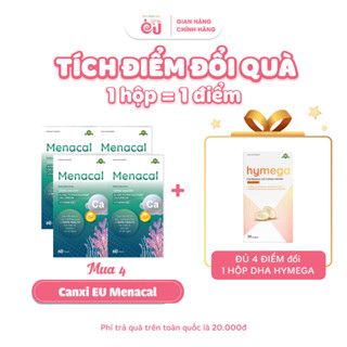  Combo 4h viên uống bổ sung canxi dha vitamin tổng hợp cho mẹ bầu mẹ sau sinh Aplicaps by clover 