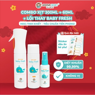  Combo 3 chai Xịt đa năng giúp khử khuẩn khử mùi Baby Fresh - Joona Baby VN 