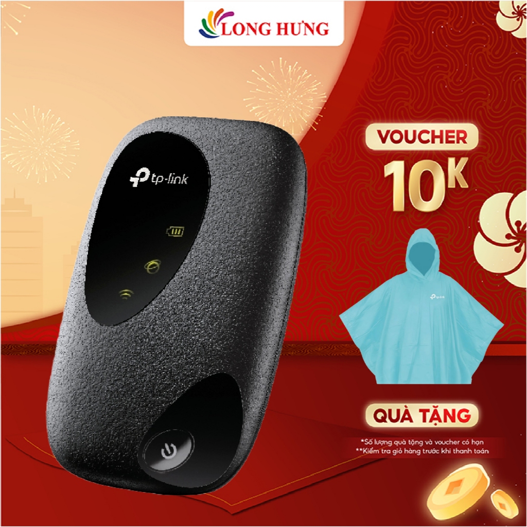 Bộ thiết bị phát Wifi 4G LTE TP-Link M7000 - Hàng chính hãng