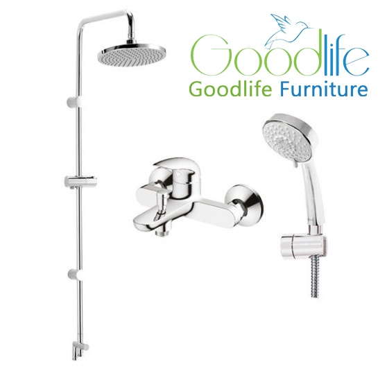 Sen Cây TOTO DM907CS + TBS03302V + DGH108ZR Nóng Lạnh (Tay sen 5 chế độ)