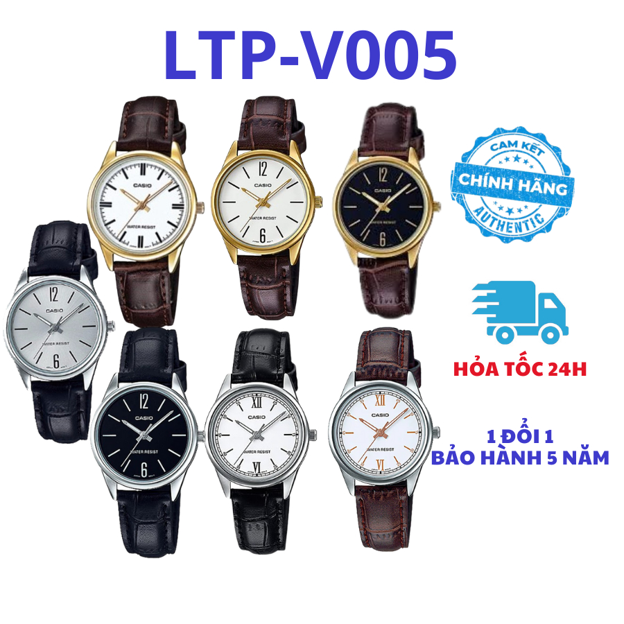 Đồng hồ nữ sang trọng, chống nước [LTP-V005 Full màu]