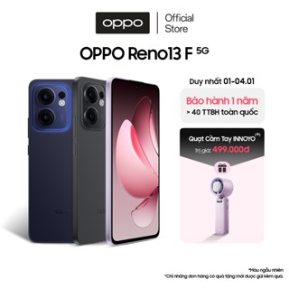  Điện thoại OPPO Reno13F 5G | Chỉnh ảnh AI | Kháng bụi chống nước | Mượt mà | Bền bỉ -Hàng chính hãng 