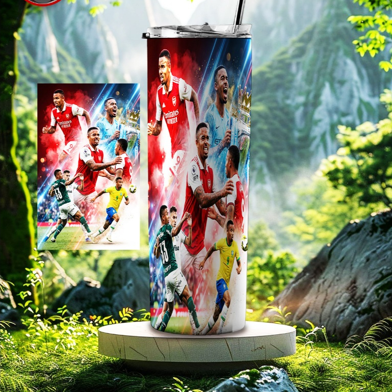 LY GIỮ NHIỆT CAO CẤP IN HÌNH GABRIEL JESUS