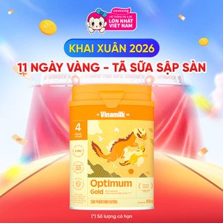  Vinamilk Optimum Gold 4 850g 2-6 tuổi 