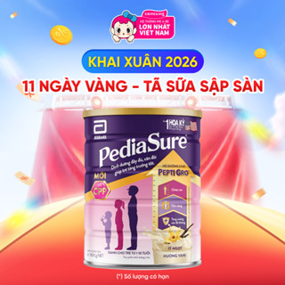  Abbott PediaSure Hương Vani 1-10 tuổi 800g - Con Cưng 