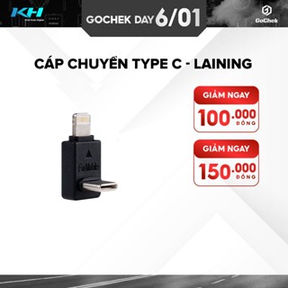  Đầu Chuyển Đổi Chữ L GoChek Type C các thiết bị khác – Kết Nối Mic Nhỏ Gọn Tiện Lợi 