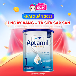  Sữa Aptamil Profutura Cesarbiotik 1 Infant Formula  Dành Cho Trẻ Từ 0 – 12 Tháng Tuổi  800G 